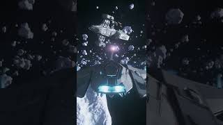 Eclipse dumbfires a missile at a Reclaimer