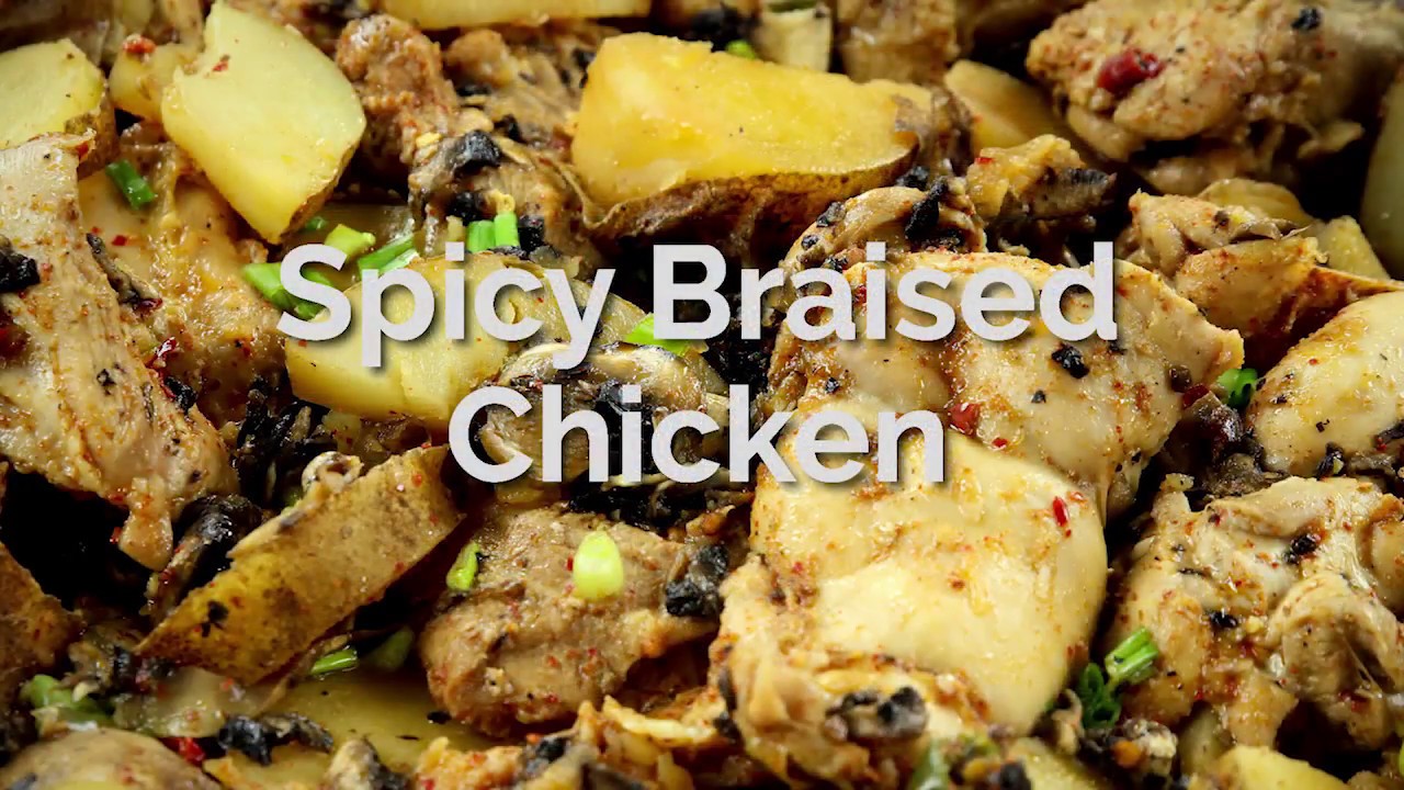 Spicy Braised Chicken ♨️ Saladmaster Sizzler YouTube