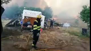 Incêndio rural em Vila Mendo de Tavares