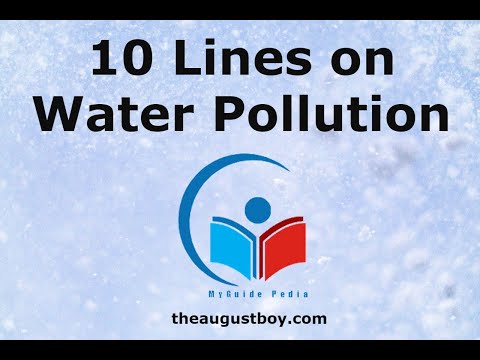 10 Lines on Water Pollution in English | Essay on Water Pollution | @MyGuide Pedia
