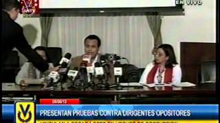 Andrés Eloy Méndez  presentará pruebas contra opositores tras "uso indebido" de recursos Profile