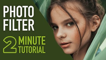 How To Create a Photo Filter in Photoshop CC 2020 #2MinuteTutorial