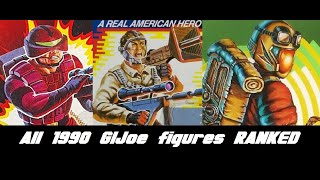 All 1990 GI Joe Figures Ranked ! - YouTube