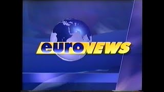 TV-DX Euronews,  news and closedown 06.01.1994