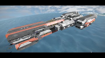 Space Engineers: Outlander Class Heavy Destroyer