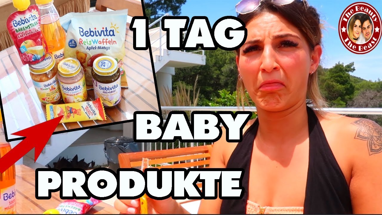 1 TAG nur BABYPRODUKTE essen | daily VLOG TBATB