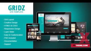 Responsive HTML5 Template Creative - Site Templates by Claude Jimi
