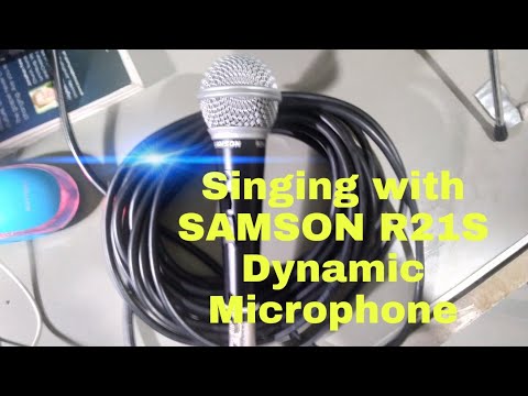 OCEAN DEEP (cover) Using SAMSON R21S DYNAMIC MICROPHONE