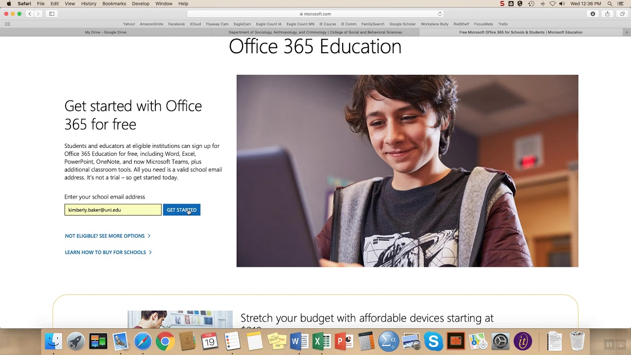 how to download microsoft office for free for students