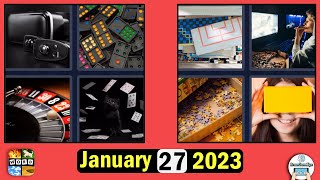 4 Pics 1 Word January 27 2023 Daily Puzzle Answer screenshot 4