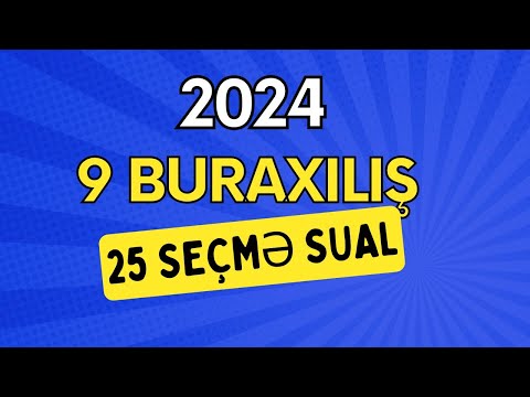 9-cu Sinif Buraxılışa Düşə Biləcək Asan Tipli Suallar #2024tayfa