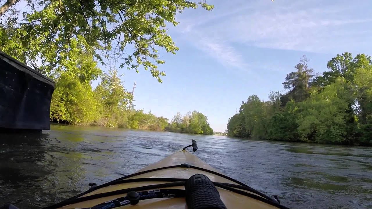Kayaking on the Canal in Augusta, YouTube
