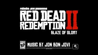 Jon Bon Jovi - " Blaze Of Glory "  (Game Music Video)