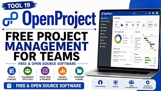 Tool 19 - OpenProject: Free Project Management for Teams | Free & Open Source Software | Uplatz