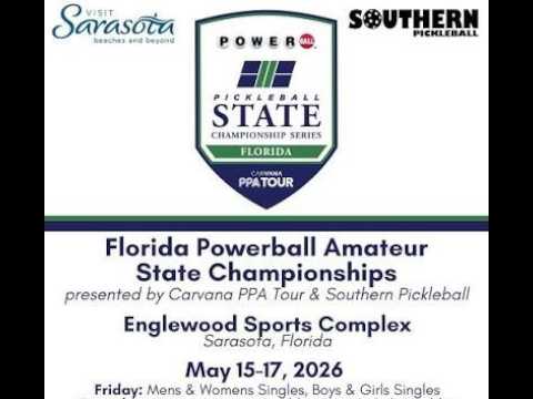 Southern Pickleball State Series Men's 4.5 Singles Bronze Match