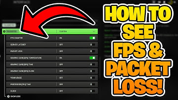 HOW TO SEE FPS COUNTER & PING IN MW2 on PC!