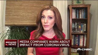 Media companies warn about impact from coronavirus