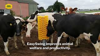 EasySwing Cattle Brushes | Durable, Non Electric Animal Welfare Solution