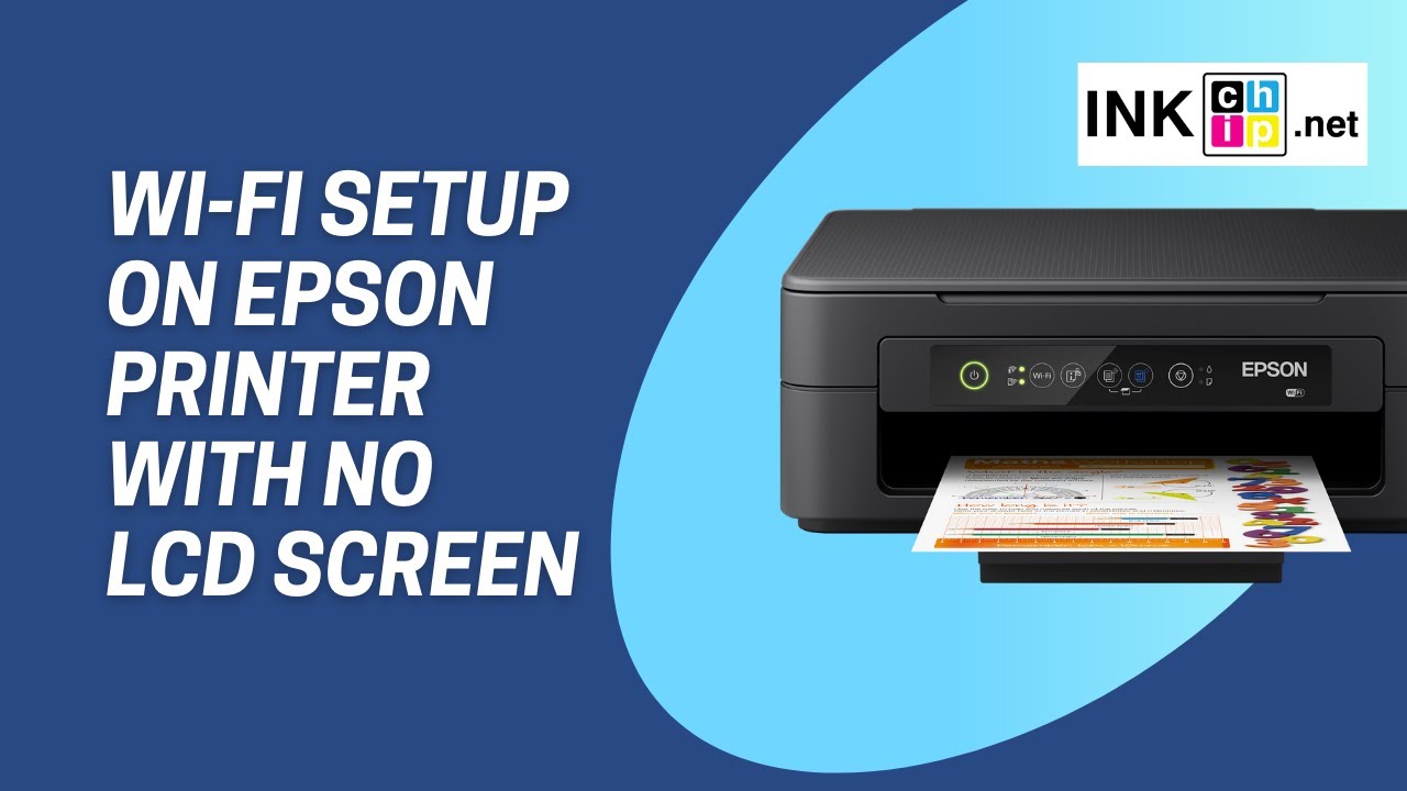 How to connect Epson printer to Wi-Fi without | INKCHIP Solution - YouTube