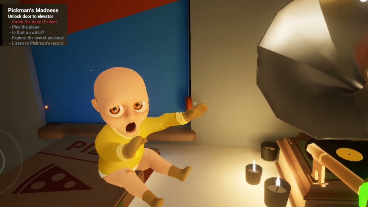Bache Ne Bor Kar Diya Find Mystery - The Baby In Yellow (Part 3) Horror Game With low Commentry