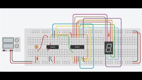 Object Counter| using 7 Segment Display| Tinkercad| 7493 IC| LDR based project|