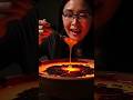 “Extreme Lava Mukbang | Pure AISMR 🔥😱#satisfying #ai#asmr #food #viral  #knifeskills#satisfy #shorts