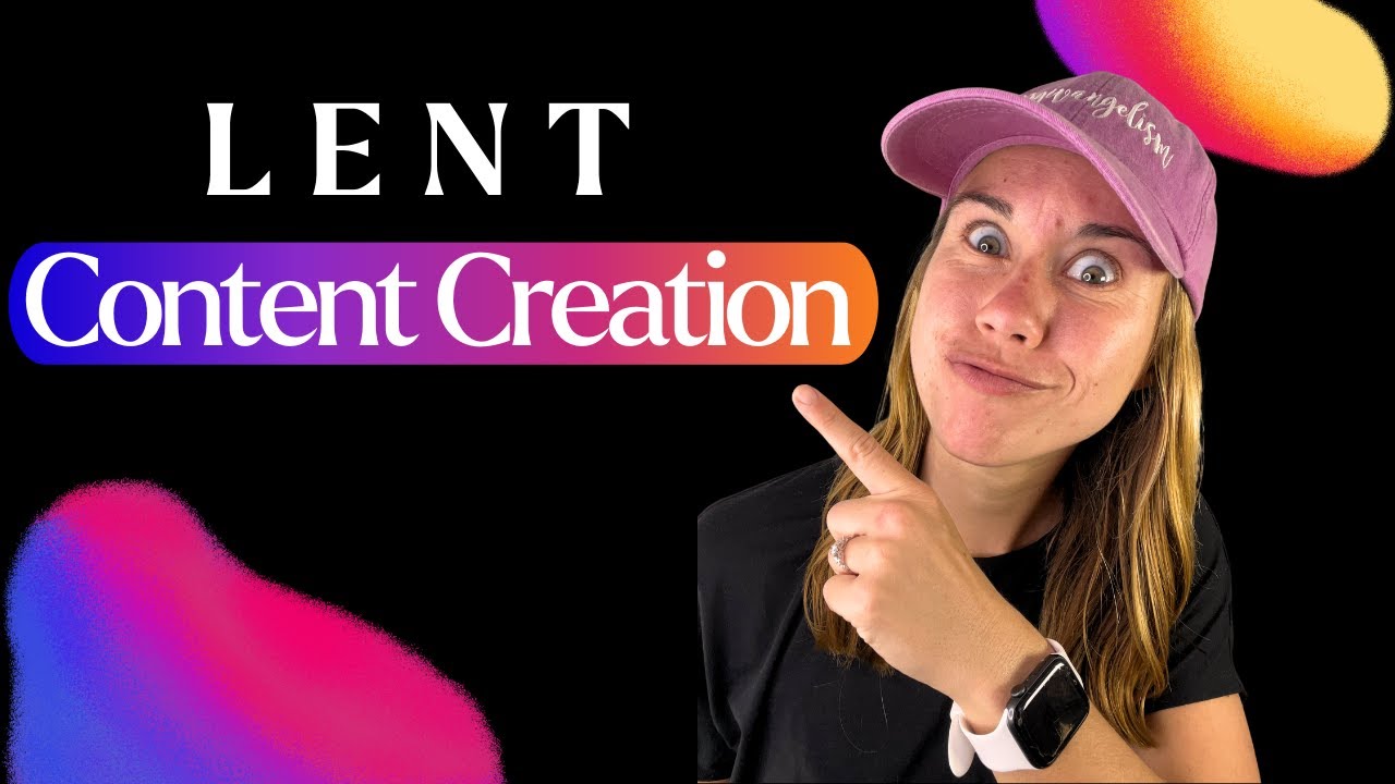 Don't forget to try these LENT + HOLY WEEK Content Creation Tips - YouTube