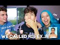 PRANK CALLING PEOPLE WITHOUT HEARING THEM ft. ZACH CLAYTON & ARII