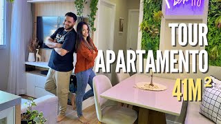 TOUR PELO APARTAMENTO PEQUENO 41m² | Construtora Econ