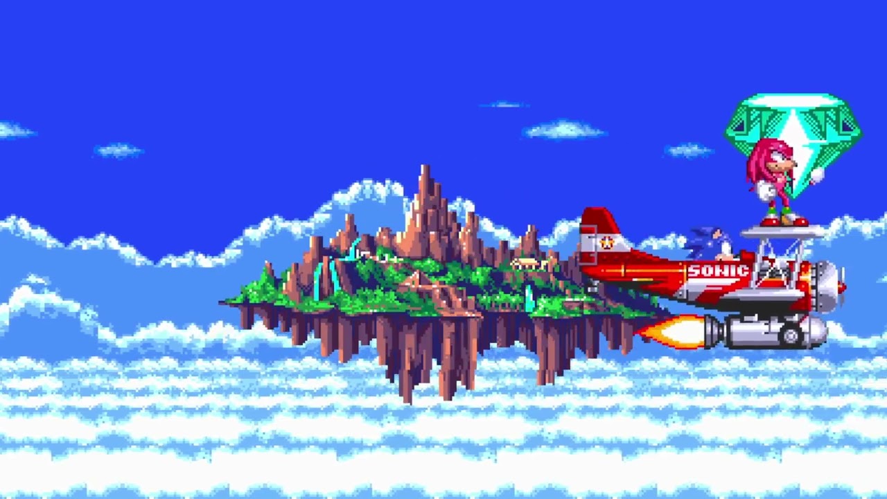 Sonic 3 & Knuckles | Angel Island Revisited | Knuckles Final Boss & Best Ending
