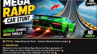 🔥 Mega Ramp Car Stunt – Extreme Stunts & Insane Jumps! 🚗💥 screenshot 5