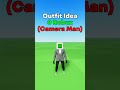 Making *FREE* Camera Man Outfit Idea🎥