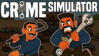 They Let Us STEAL CARS Now… and We Went TOO FAR! 🚓💥 | Crime Simulator screenshot 4