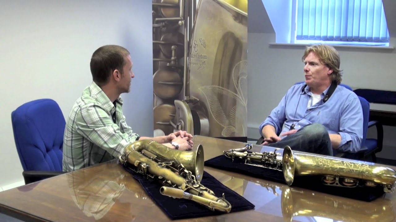 Sax session player Simon Peat on his new Signature Custom 'RAW' sax
