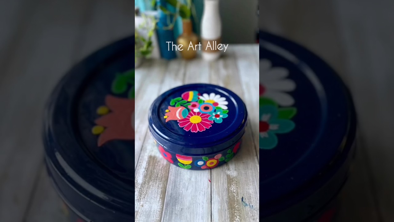 Tutorial on Painting a Spice Box 🎁 