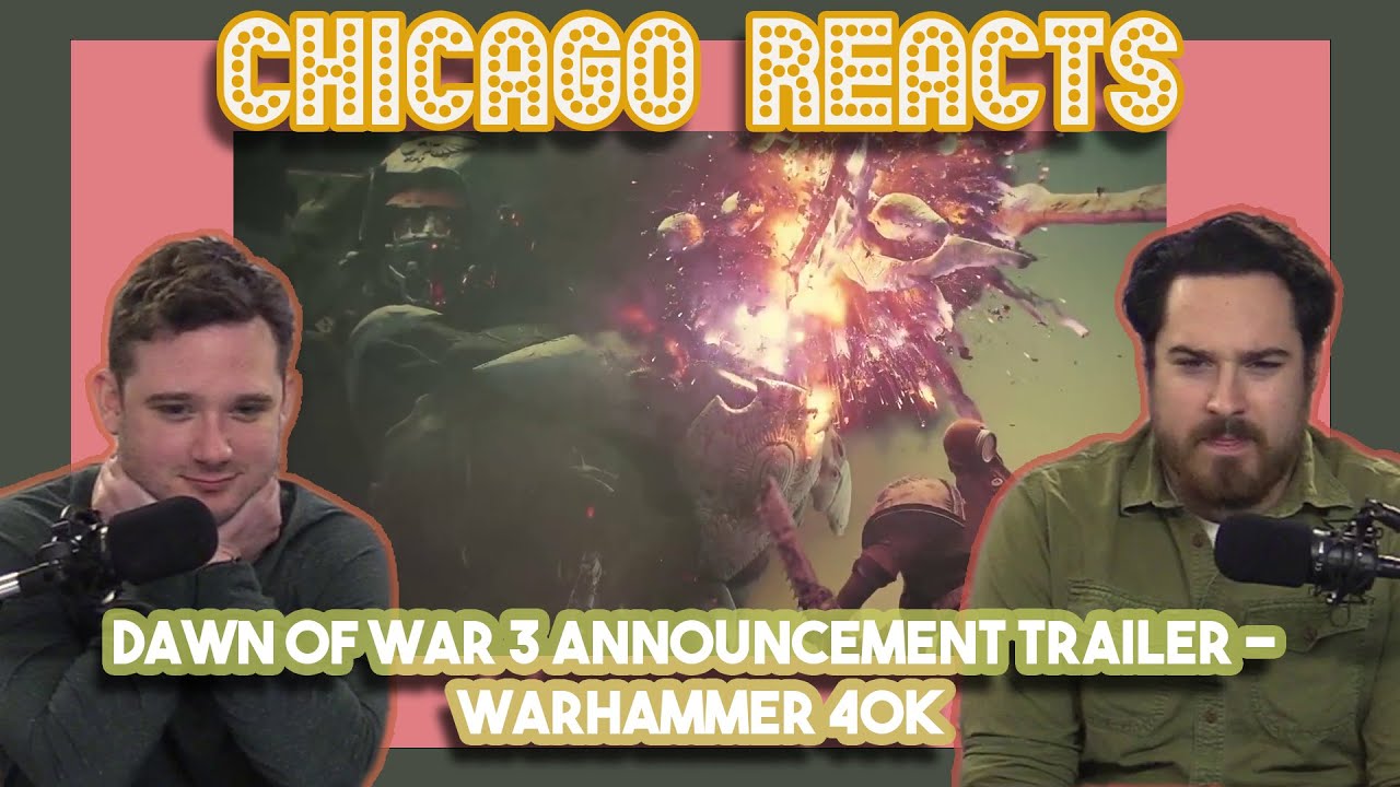 Dawn of War 3 Announcement Trailer - Warhammer 40k - Actors React - YouTube