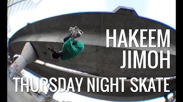 Hakeem Jimoh at OkayBoston Thursday Night Skate
