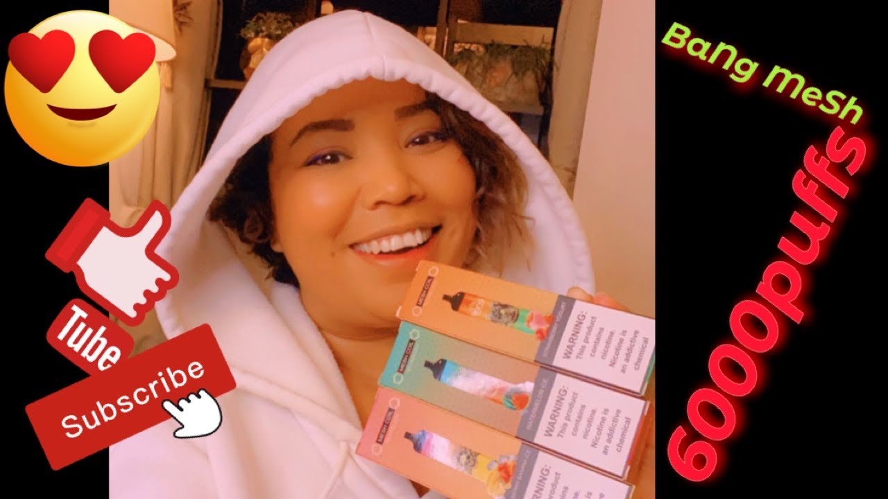 BANG 6000puffs disposable vape review