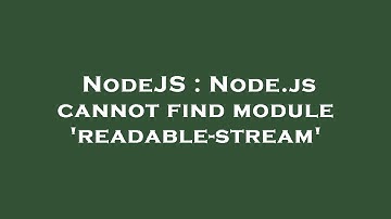 NodeJS : Node.js cannot find module 
