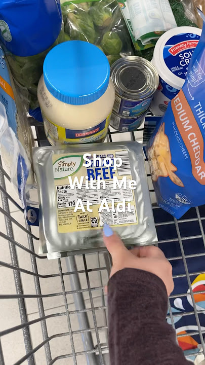 Here’s what I picked up this week from Aldi! 🫶🏻 #shopwithme #asmr #asmrsounds #aldi