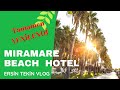 MIRAMARE BEACH HOTEL.Yepyeni yüzü, eşsiz kumsalı,kaliteli servisi ve palmiyeleri ile  #miramarebeach