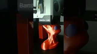 3D Printed Christmas Oxolotl Timelapse - @BambuLab X1 Carbon!