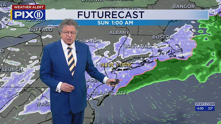 Snow expected in NY, NJ this weekend