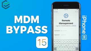 Full MDM Bypass | How to Remove Remote Management from iPhone SE 3 [2023] Guide