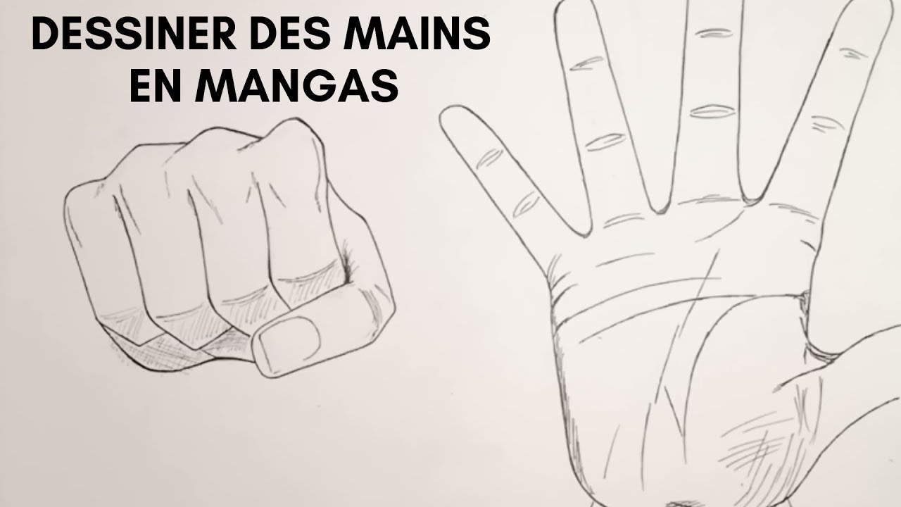 Dessiner Des Mains En Manga