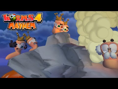 Worms 4 Mayhem Story Full Walkthrough (PC)