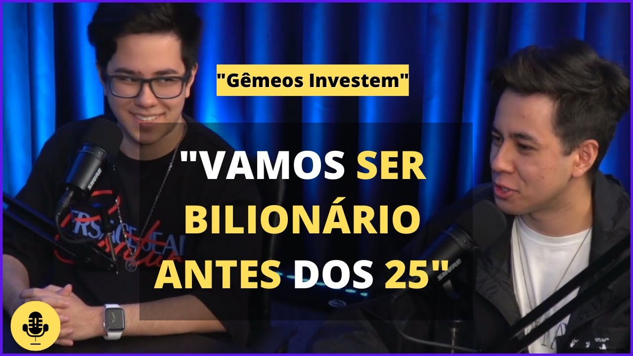 (Gêmeos Investem) FALA SUA TRAJETÓRIAS MILIONÁRIA! Irmãos Dias Podcast! #004