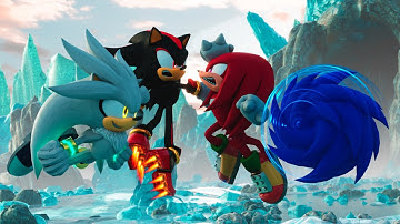 Shadow VS Knuckles VS Sonic VS Silver (Cinematic Animation)