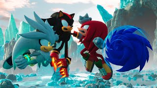 Shadow VS Knuckles VS Sonic VS Silver (Cinematic Animation)