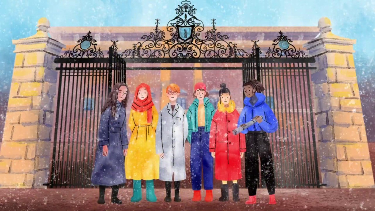 Holiday wishes from Barnard College YouTube